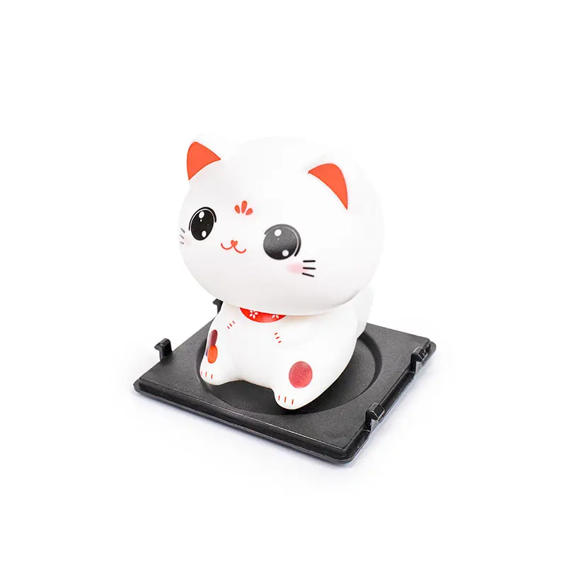 Gato de la Suerte Solar - Kawaii