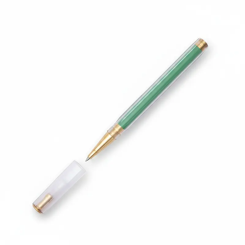 Glamour Evolve - Elemental Rollerball Pen - Clear Green