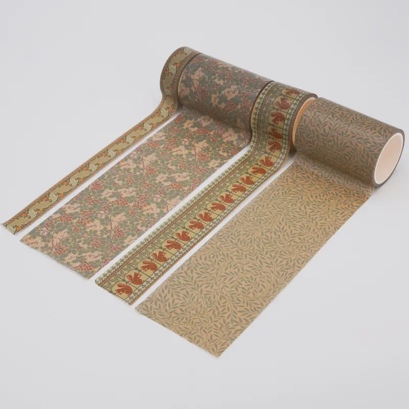 Gold Thorn - Arts & Crafts Decorative Pattern Washi Tape Set