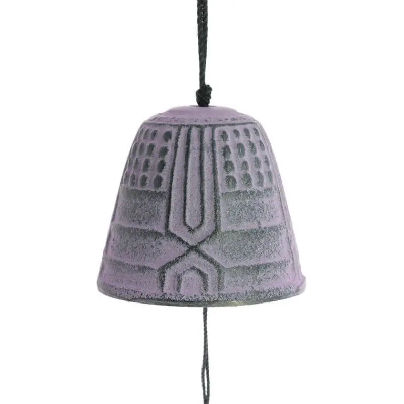 Gong Japoński Furin Iwachu Lawendowy - 4,5 cm
