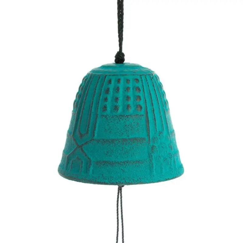Gong Japoński Furin Iwachu Turkusowy - 4,5 cm