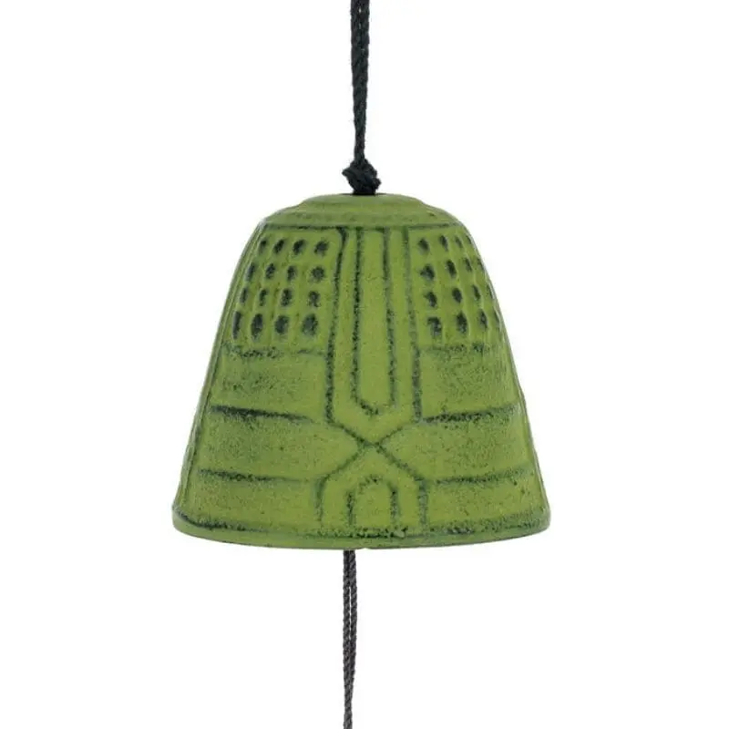 Gong Japoński Furin Iwachu Zielony - 4,5 cm