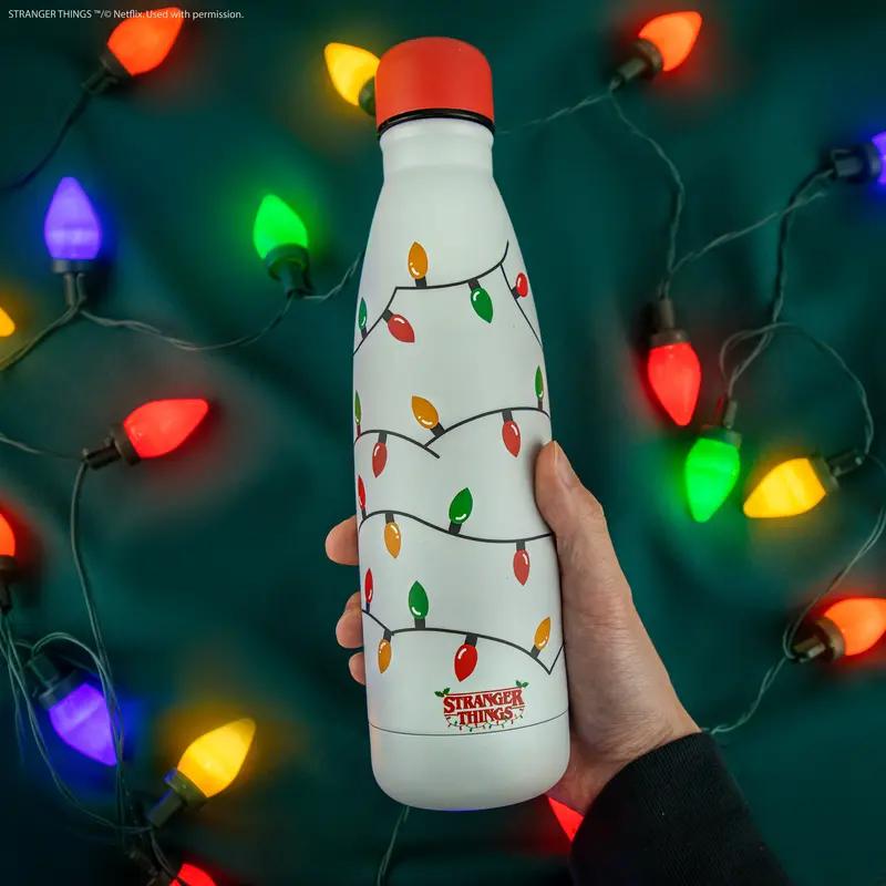 *Gourde Isotherme Guirlande de Noël