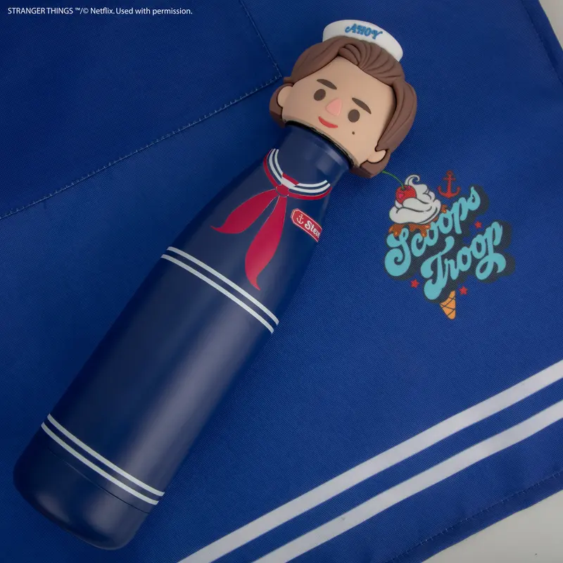Gourde Sculptée Isotherme Steve Scoops Ahoy