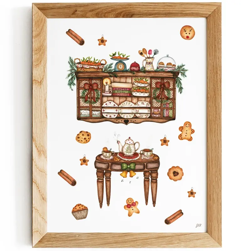 Goûter de Noël | Affiche