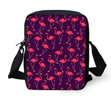 Grande Sacoche Flamant Rose Groupe