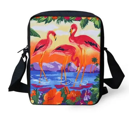 Grande Sacoche Flamant Rose Trio