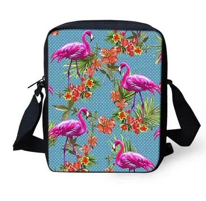 Grande Sacoche Flamant Rose Tropic