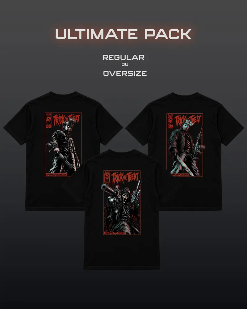 HALLOWEEN ULTIMATE PACK - T-SHIRTS