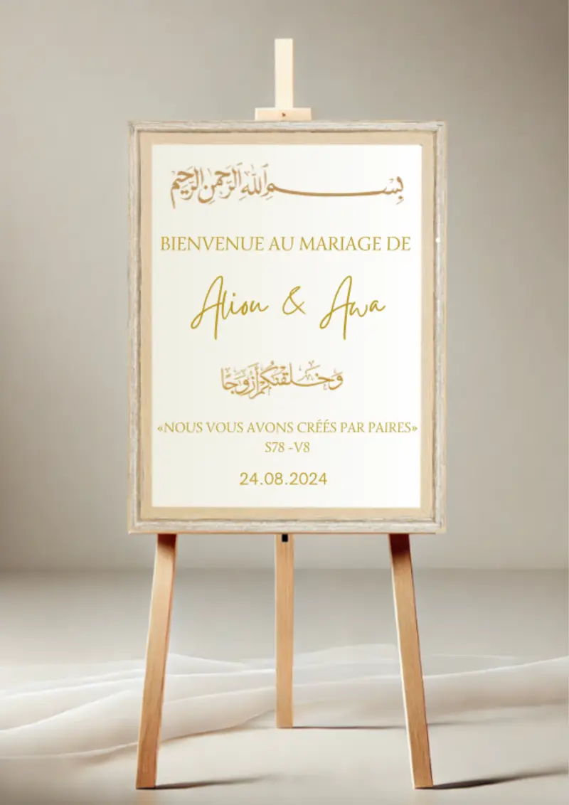 HAWA - Stickers panneaux de bienvenue