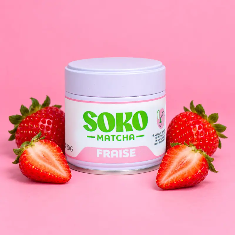 Herbata Matcha Soko - Truskawkowa