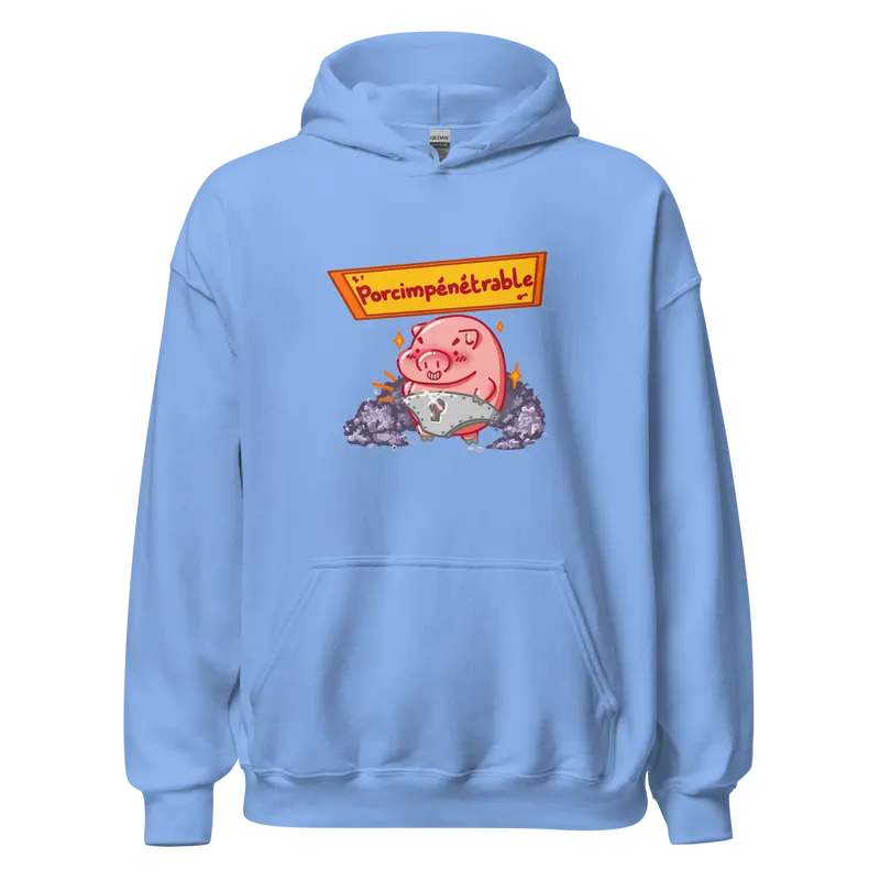 Hoodie Porcimpénétrable - couleurs vives et claires