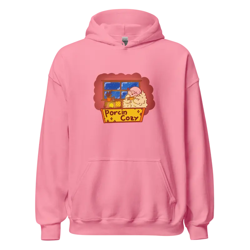 Hoodie Porcin Cozy - couleurs vives et claires