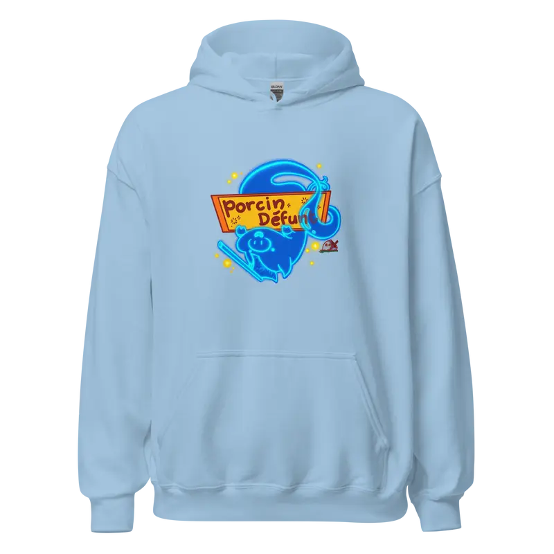 Hoodie Porcin Défunt - couleurs vives et claires