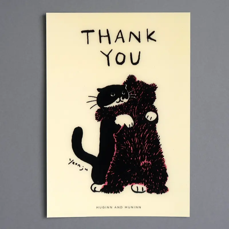 Huginn and Muninn - Thank You (Carte lenticulaire)