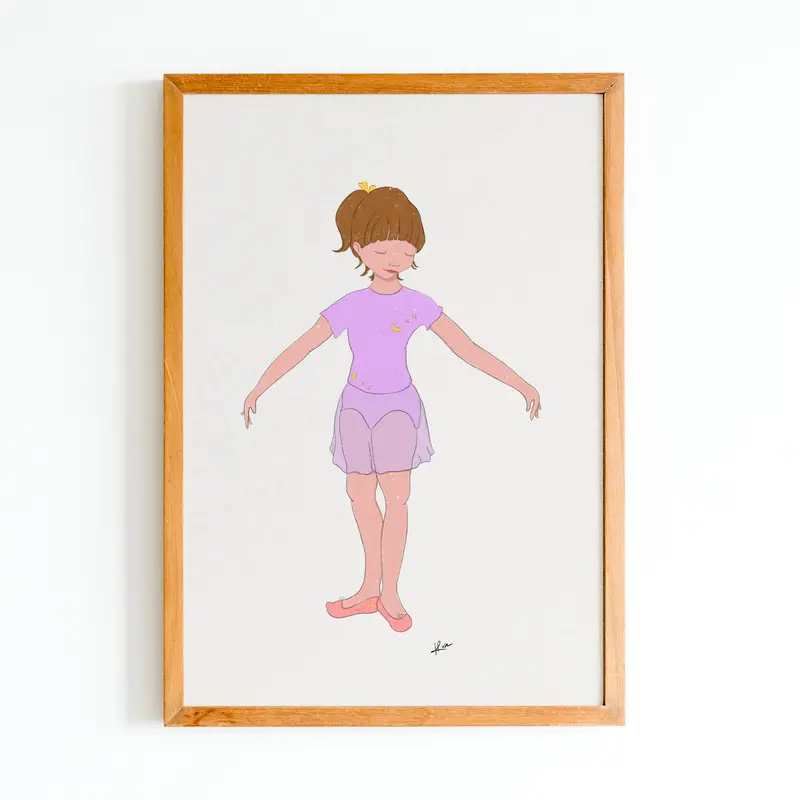 Illustration Ballerine "Karlotta"