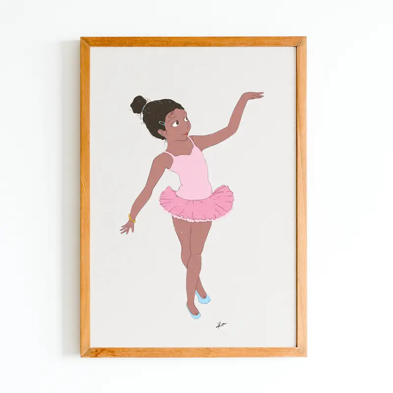 Illustration Ballerine "Zoe"