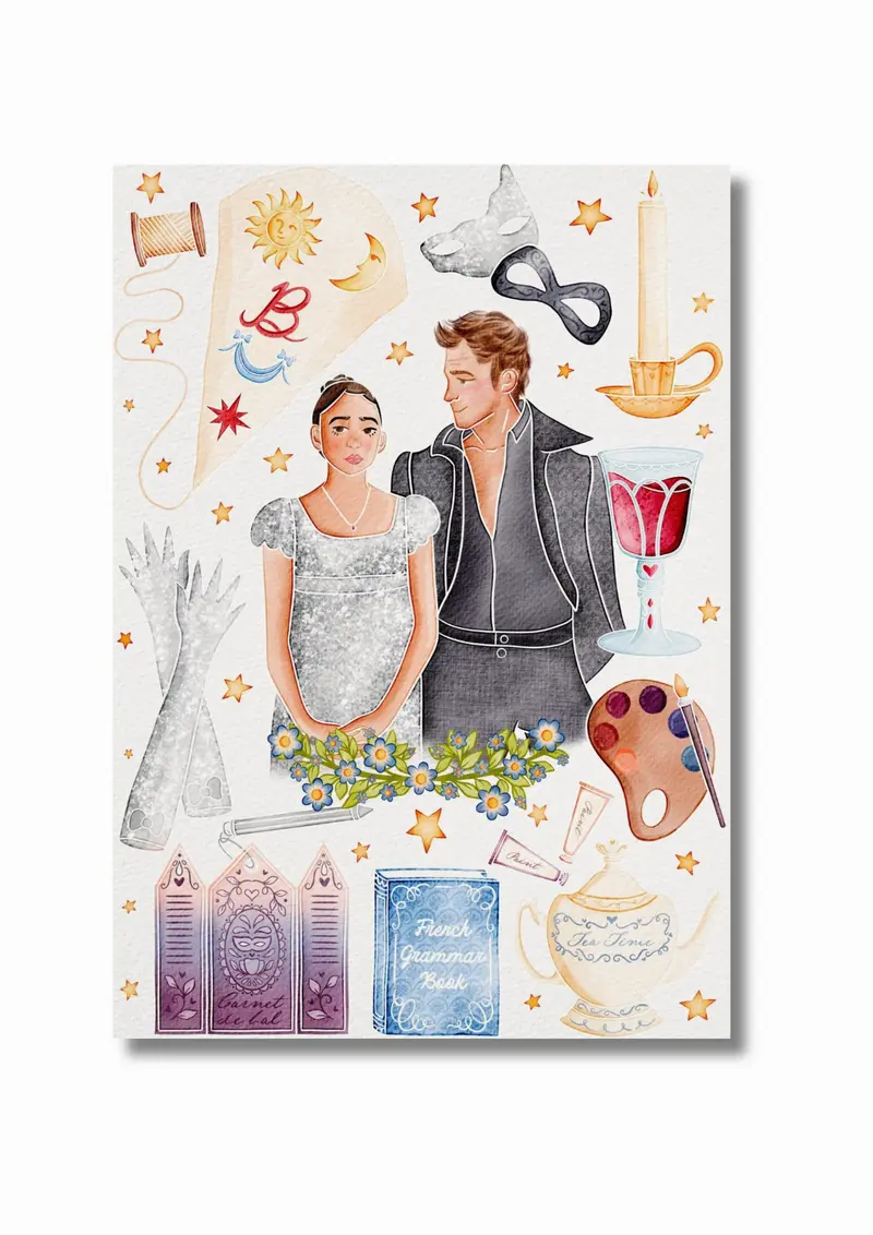 Illustration "Benedict & Sophie"