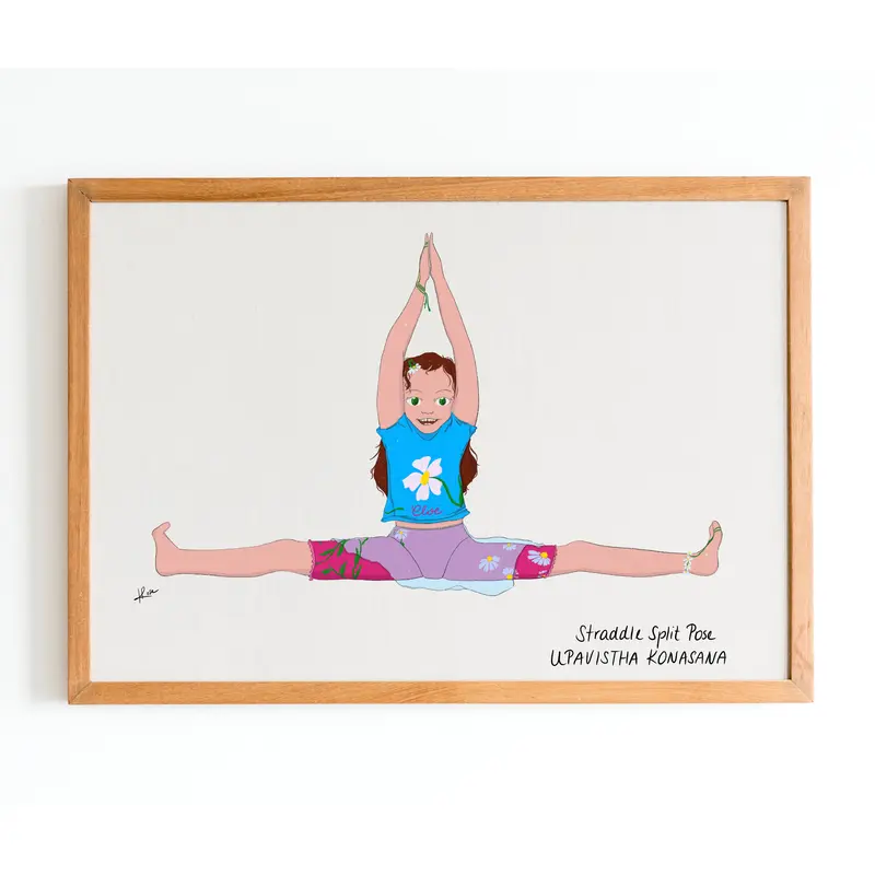 Illustration "Cloe Split Pose"