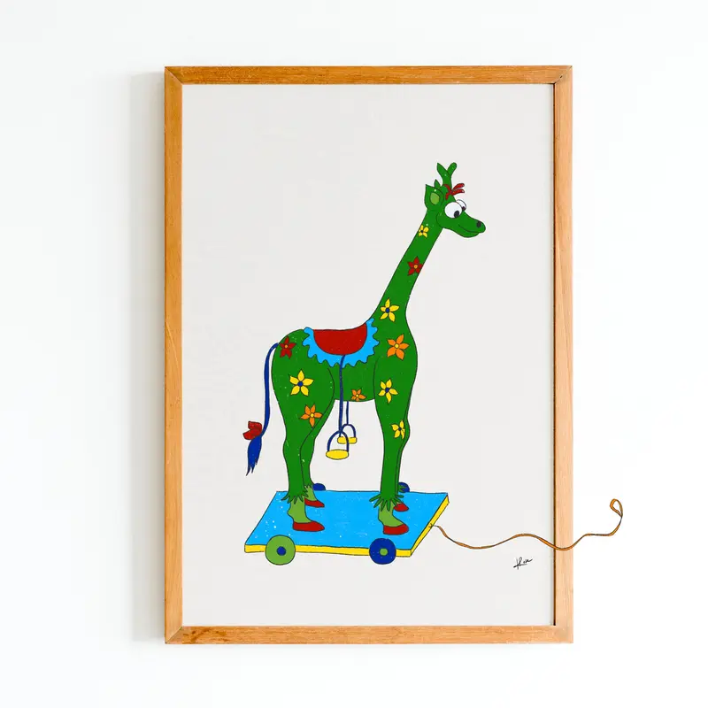 Illustration "GIGI, la Girafe"