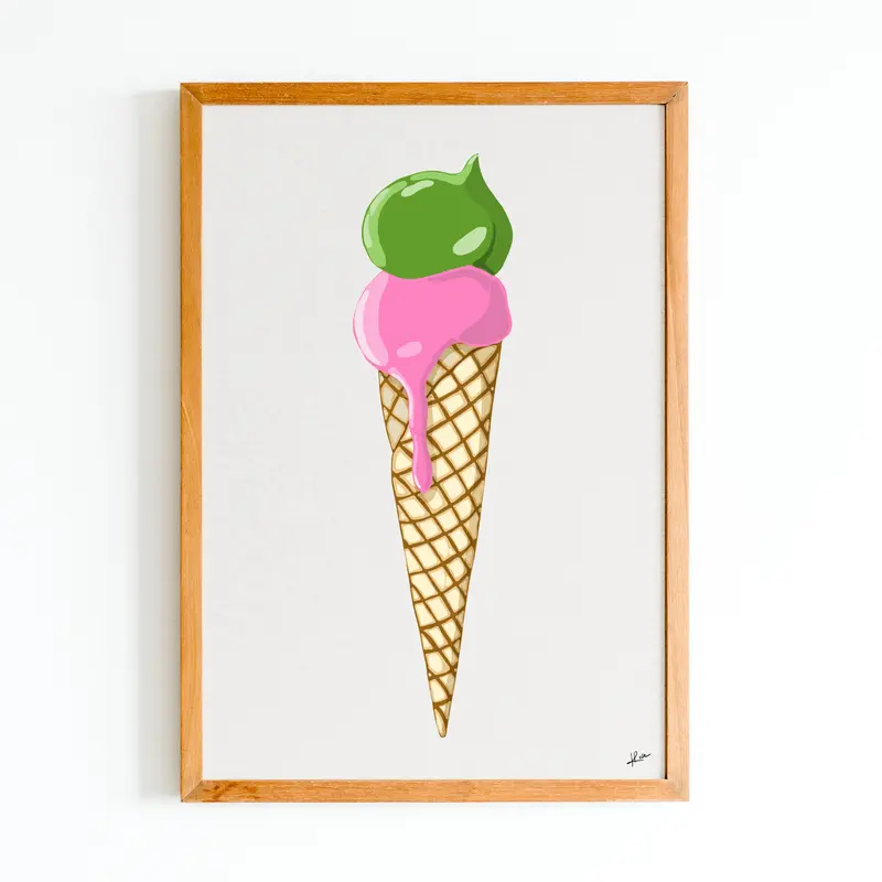 Illustration "Ice-Cream Cone"