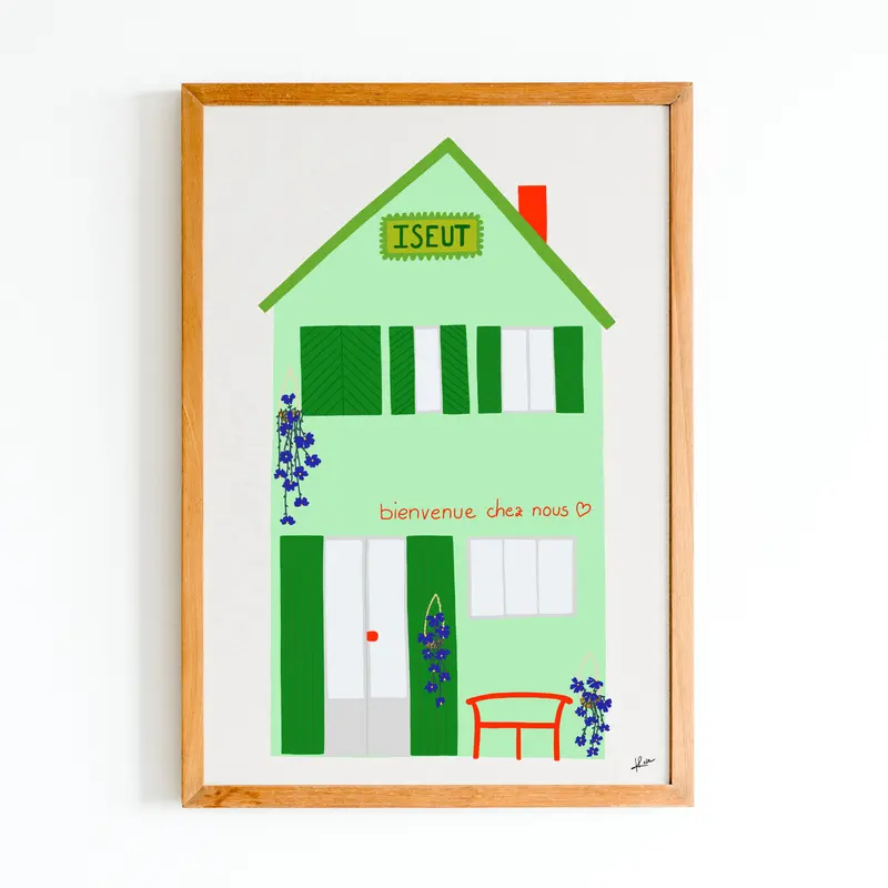 Illustration "La Cabane Verte"