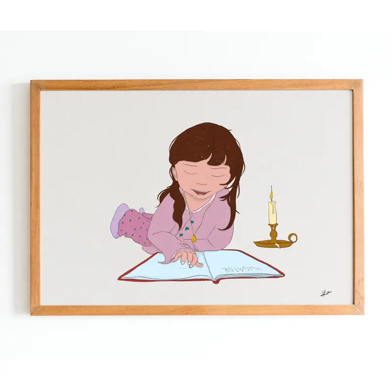 Illustration "Lisa et les alligators"