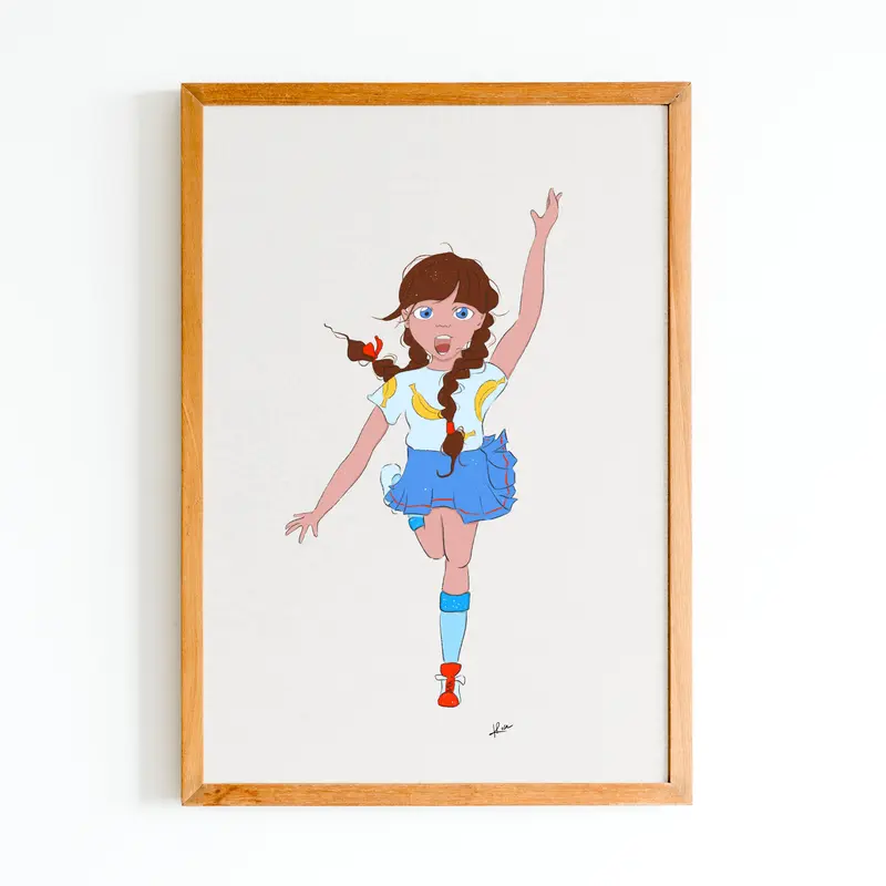 Illustration "Mila"