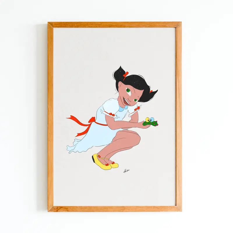 Illustration "Sonia et le froogie"