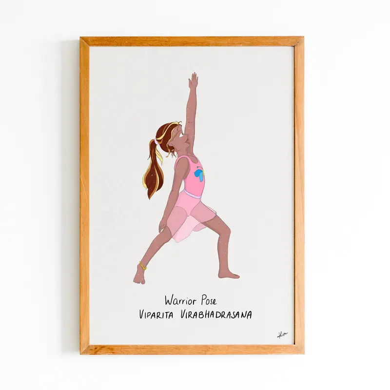 Illustration "Stella Warrior Pose"