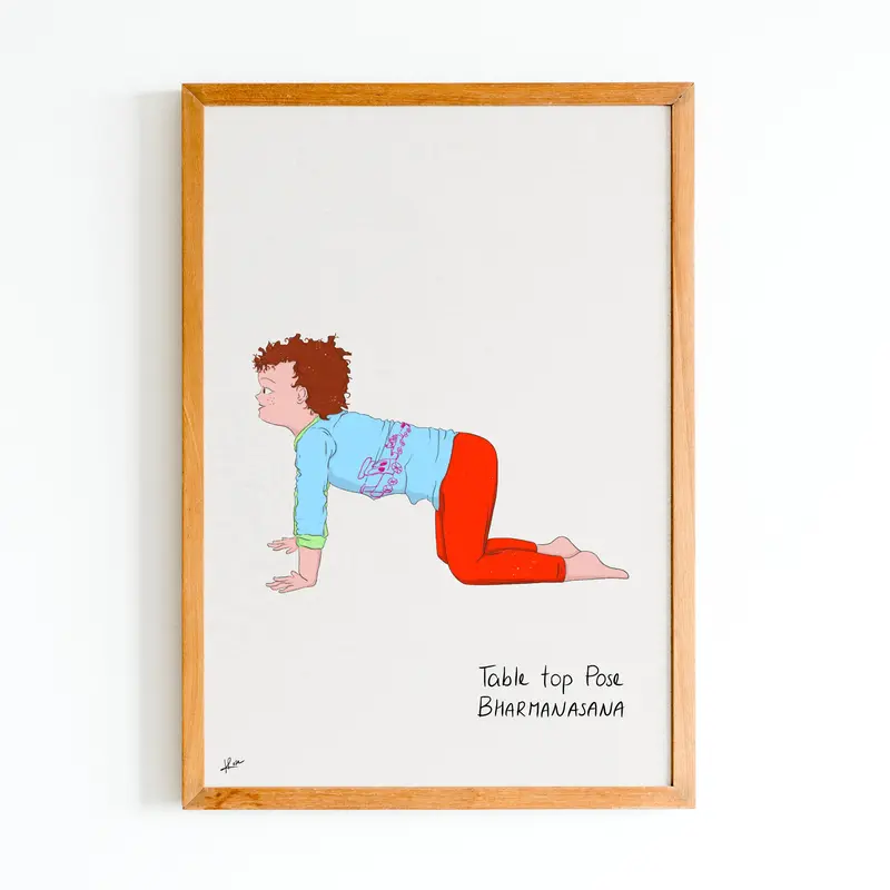 Illustration "Toby Table Pose"
