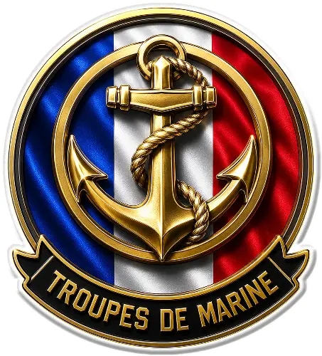 INSIGNE TROUPES DE MARINE TZ069