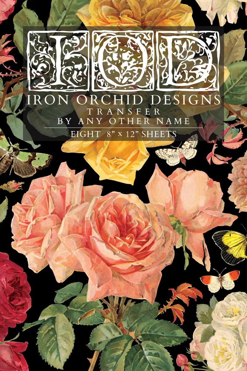 IOD sous tout autre nom Transfert Iron Orchid Designs Printemps 2026