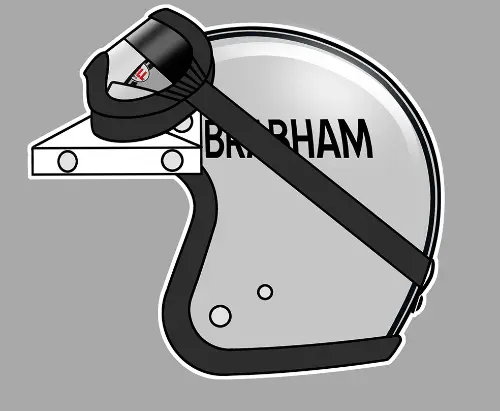 Jack Brabham Casque HA198