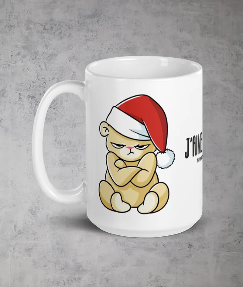 J'aime pas Noël ! by Nathalie Jomard - Mug