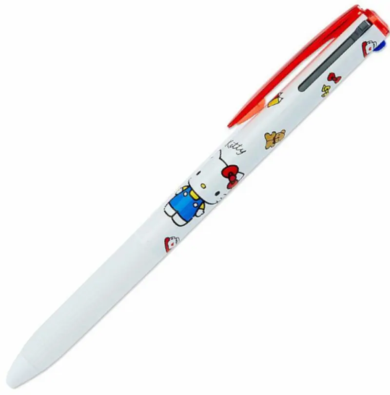 Japan Sanrio & Pilot Super Grip 3 Color Ball Pen - Hello Kitty exclusive