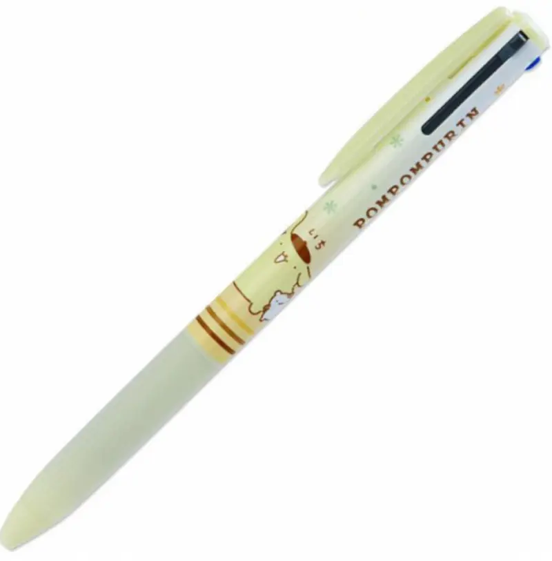 Japan Sanrio & Pilot Super Grip 3 Color Ball Pen - Pompompurin