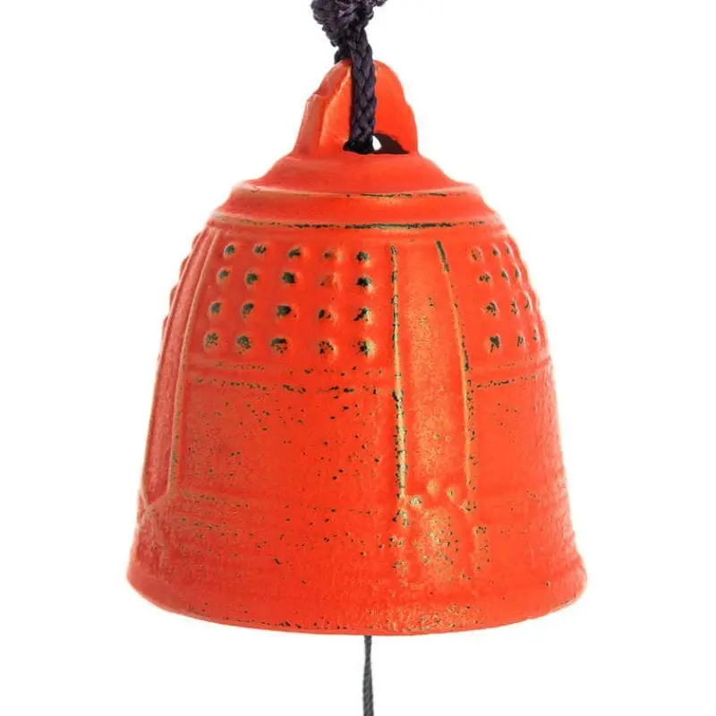 Japoński Gong Żeliwny Iwachu Czerwony - 5,5 cm