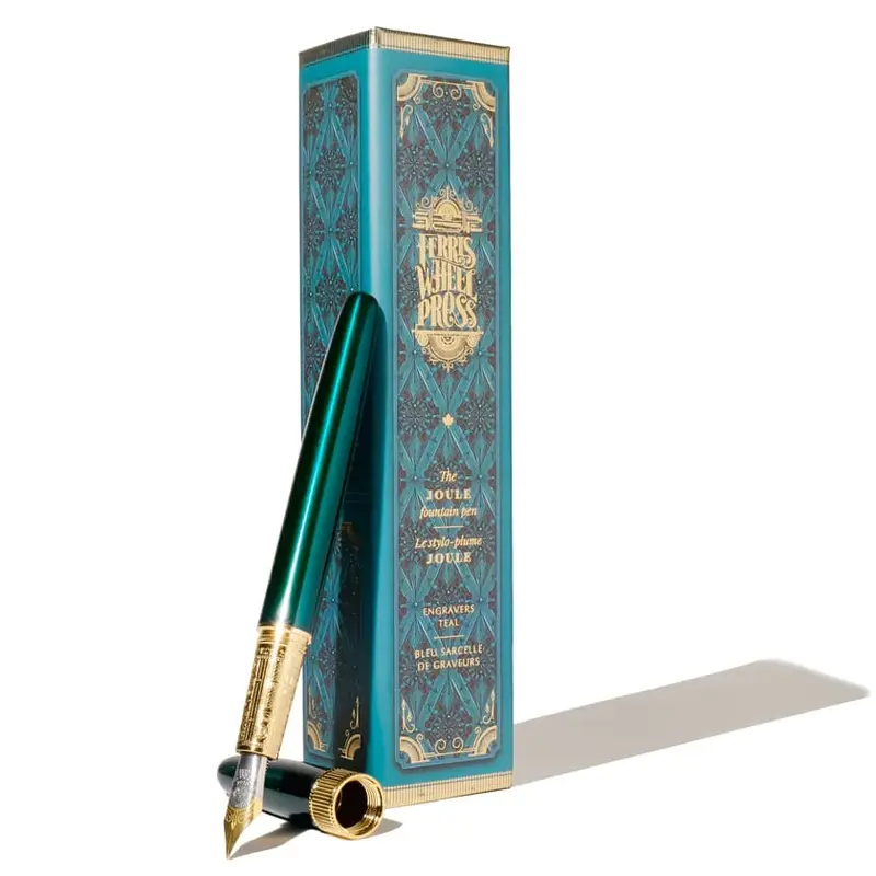 Joule Fountain Pen - Engraver's Teal - Medium