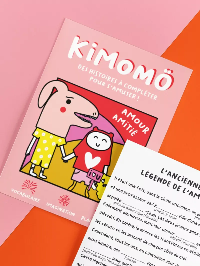KIMOMÖ - livre jeu