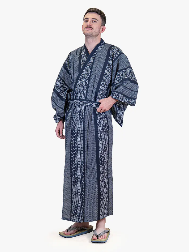 Kimono Yukata Męskie - Kumi-Kikkō