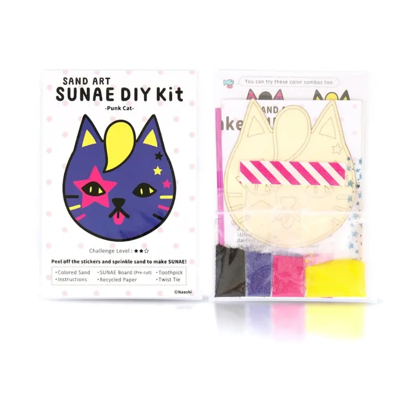 Kit créatif sable coloré - Punk cat