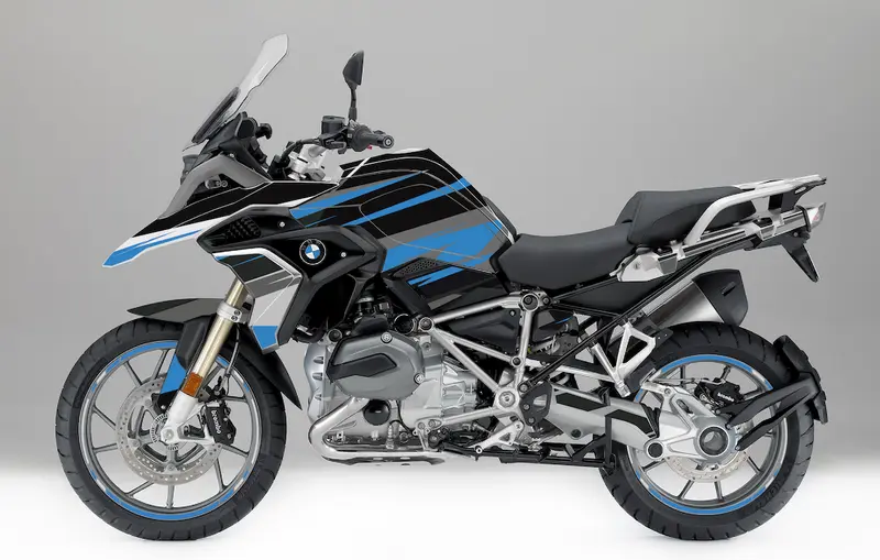 Kit Déco BMW R 1200 GS / R 1250 GS (2017-2026+) – Stickers Moto Thermoformables | Burn-Out Design