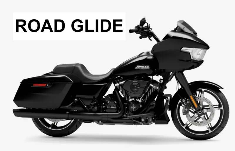 Kit déco Harley-Davidson Road Glide FLHX 2024+ – Stickers de fourreaux de fourche