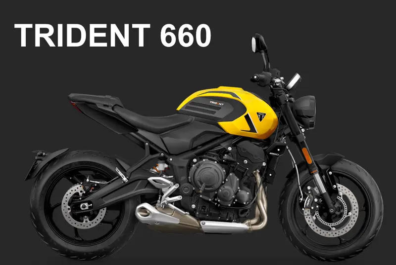 Kit Déco Recouvrement Triumph Trident 660 (2026+) – Carbone & Couleurs | Burn-Out-Design