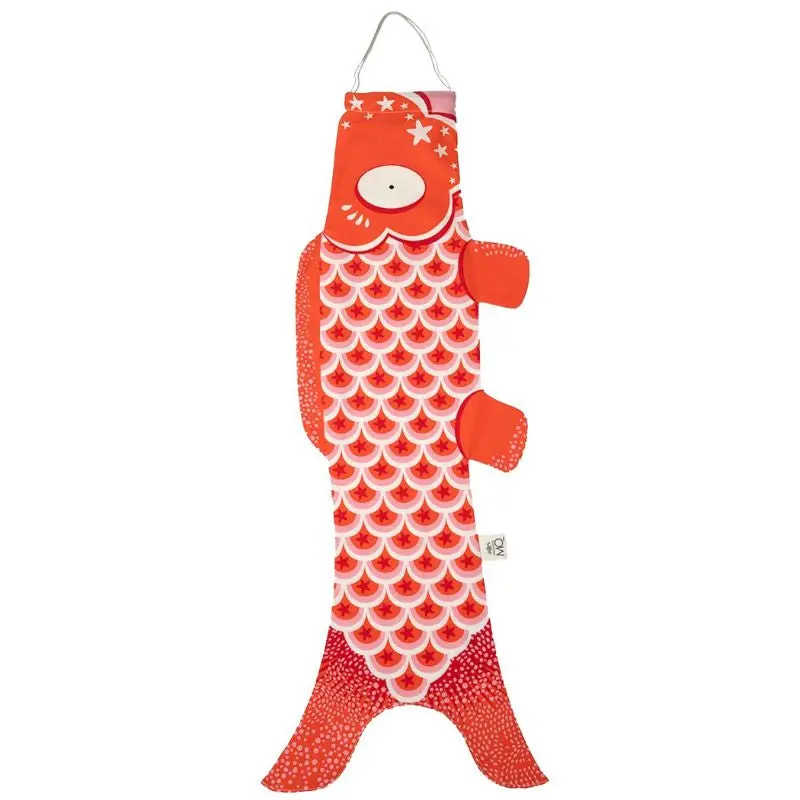 Koinobori Tradicional Rojo - 70 cm