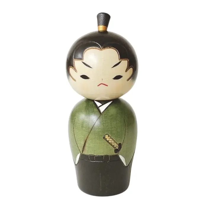 Kokeshi Joven Samurái