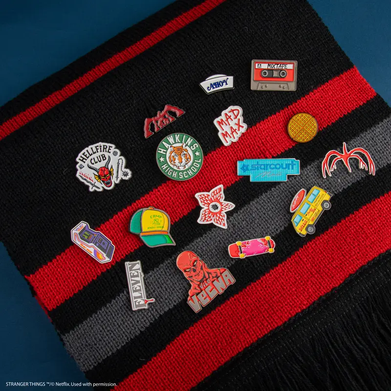 La Collection Complète des Pin's Stranger Things