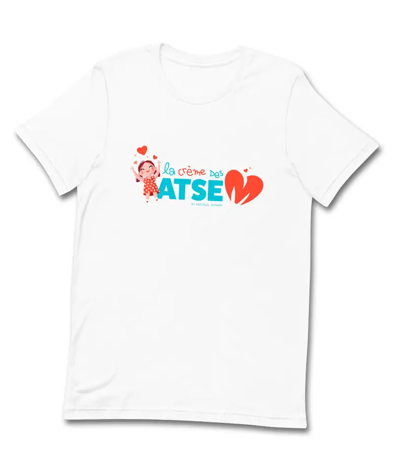 La crème des ATSEM by Nathalie Jomard - T-shirt premium unisexe à col rond