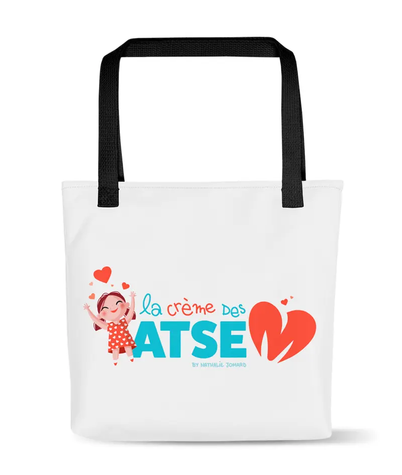 La crème des ATSEM, by Nathalie Jomard - Tote bag